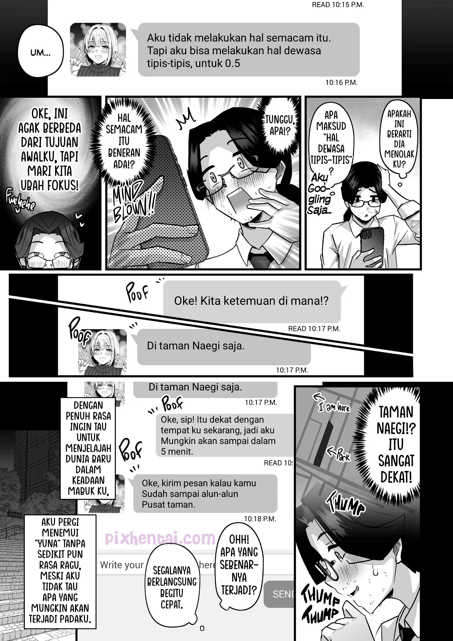 Komik hentai xxx manga sex bokep Chounyuu Papakatsu Gal ni Papatto Nuite Morattara 8